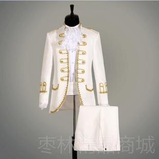 正品081新款欧洲宫廷表演士服大帅2男装礼服男装影楼主题演出服