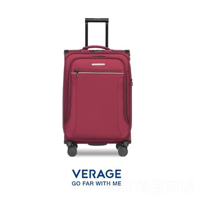 正品Vera旅ge维丽杰牛津布李箱商务4寸2拉杆箱男帆布登机行箱行万