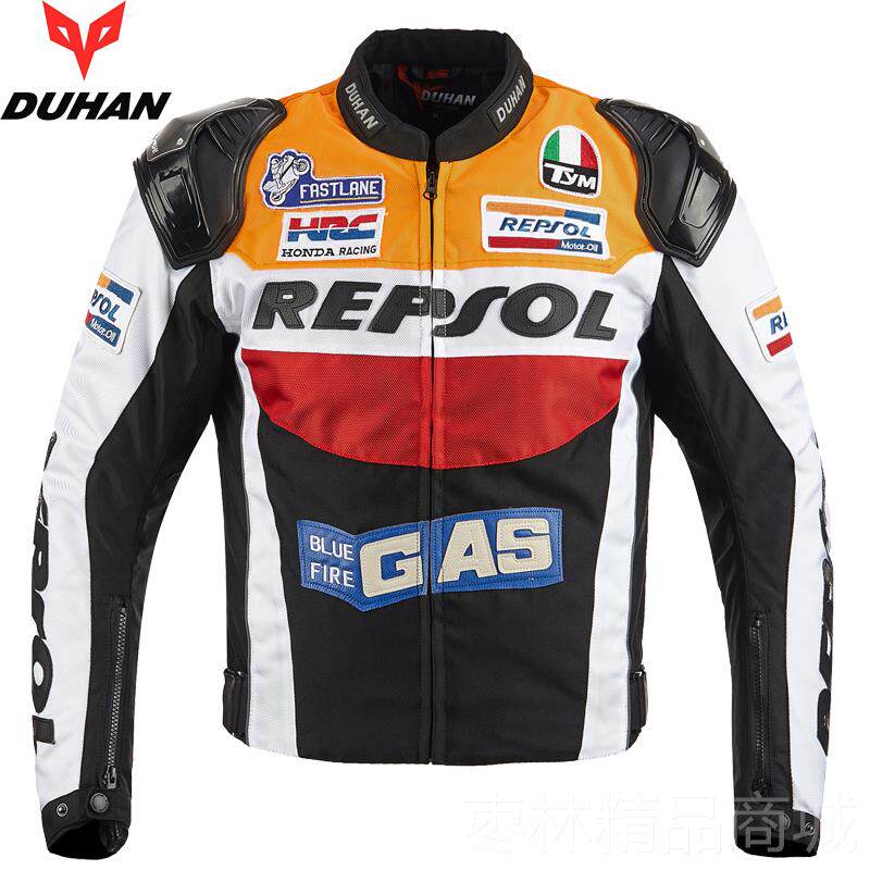 正品杜汉托赛车服男女四季牛津布夹克摩托摩车车骑服男机车服摩托