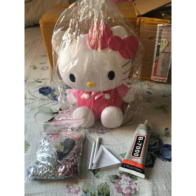 正品创贴钻大号存意钱罐 日手工镶钻KT猫蓄罐不怕摔搪储胶摆件节,节庆用品/礼品,储蓄罐,淘宝优惠券,粉丝福利购,淘宝优惠卷