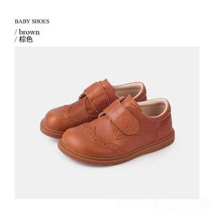 正品泰兰尼鞋演男斯童皮秋季学生出童鞋真皮鞋女童小皮鞋儿童软底