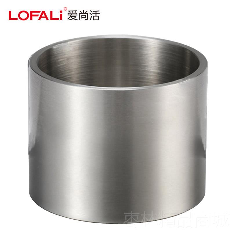 正品4mm厚3灰0加4不锈钢烟缸加高拉丝防风盅厚料时尚KVT高档烟盅