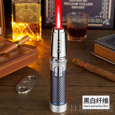 正品中JOBON网蓝红抖音焰直播 新款邦直冲焊枪充气金属打火机户外