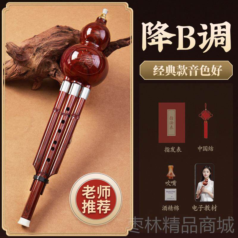正品入葫芦丝调降B调儿童C初学者成人防零基础初学自学门乐器摔