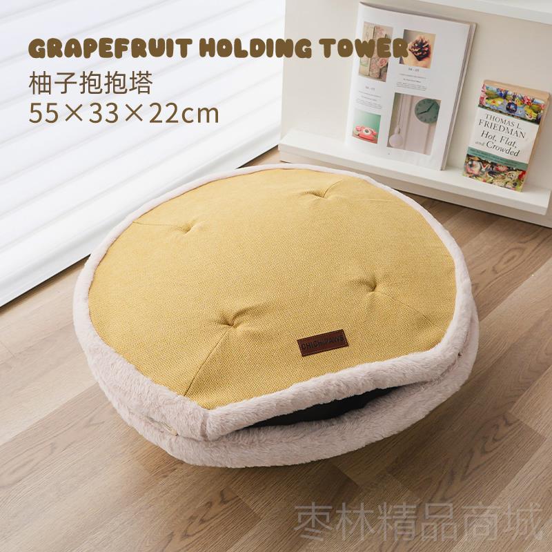 正品chichipaws猫窝宠物抱抱猫塔四保暖网红季咪床躲避屋闭式铜封