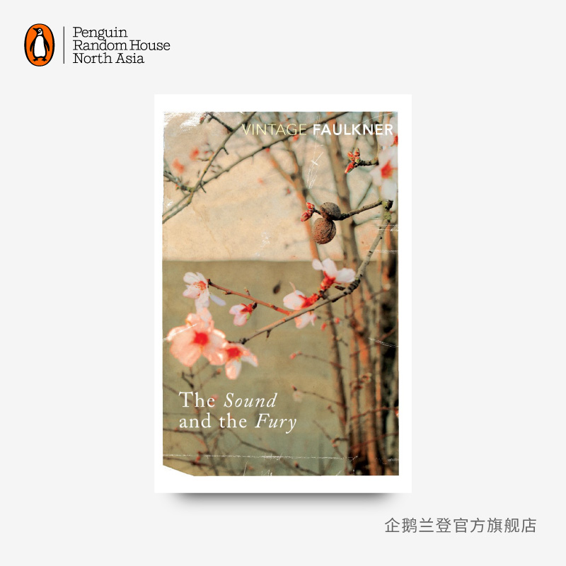 【企鹅兰登】喧哗与骚动 The Sound And The Fury  威廉·福克纳 William Faulkner 英文原版 进口 书籍/杂志/报纸 文学小说类原版书 原图主图