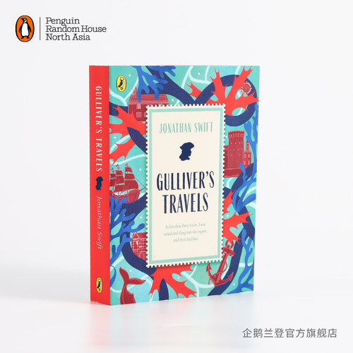 格列佛游记海雀英国经典英文原版