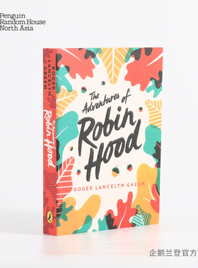 英文原版 罗宾汉历险记 经典文学 The Adventures of Robin Hood 绿色海雀经典 平装小开本 正义与邪恶Green Puffin Classics