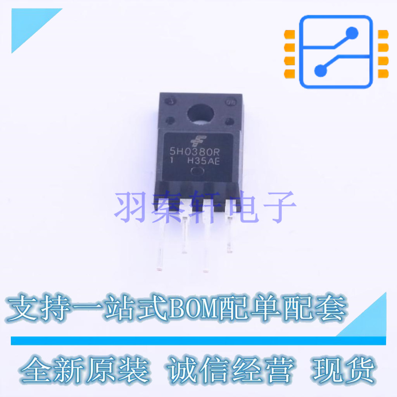 AC-DC控制器和稳压器 KA5H0380RYDTU TO-220F-4 ON 全新原装正品