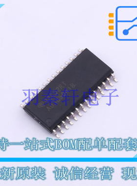 模数转换芯片ADC ADS8504IBDW SOIC-28-300mil TI 全新原装进口