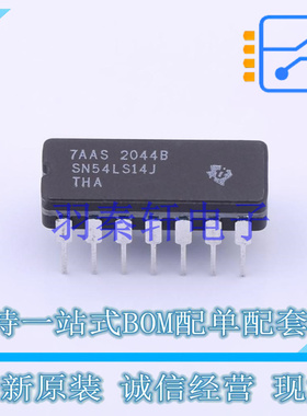 反相器 SN54LS14J DIP-14 TI 全新原装进口