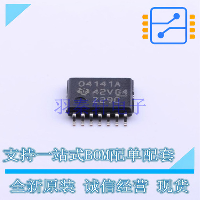 FET输入运放 OPA4141AIPW TSSOP-14 TI 全新原装正品