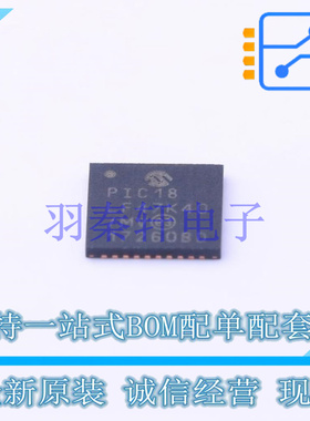 单片机(MCU/MPU/SOC) PIC18LF47K40-E/MV QFN-40 MIC 全新原装进