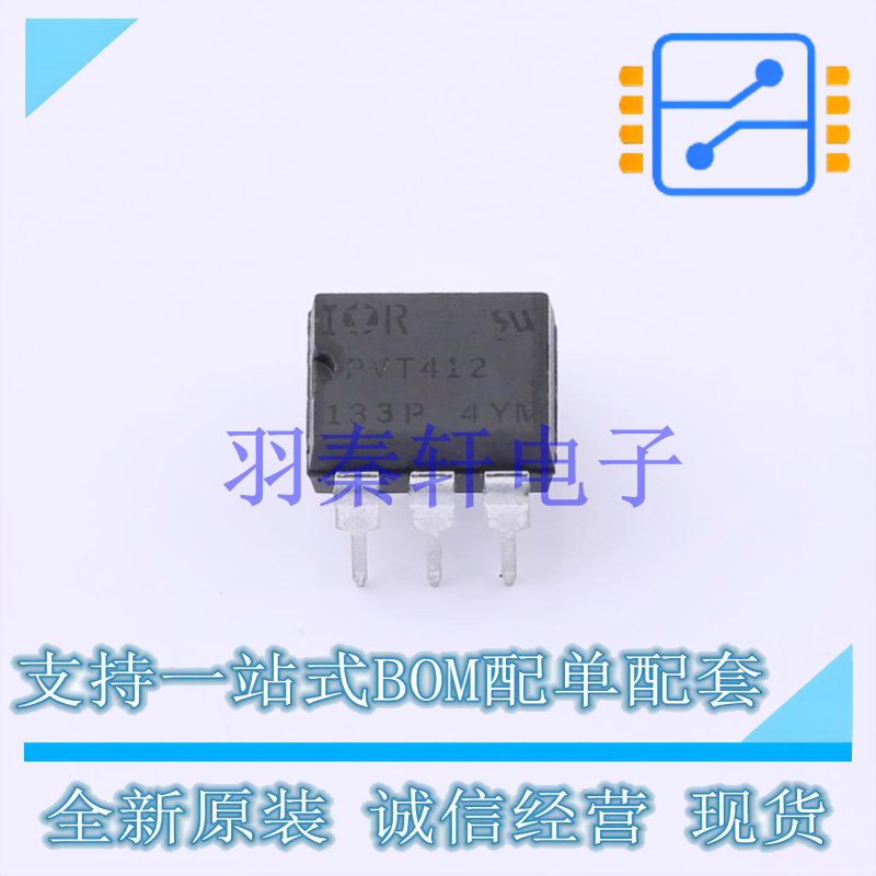 固态继电器-MOS输出(PhotoMOS) PVT412PBF DIP-6 全新原装进口