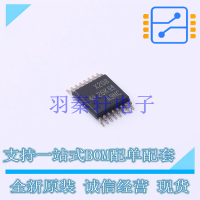 模拟开关/多路复用器 TMUX6208PWR TSSOP-16 TI 全新原装进口