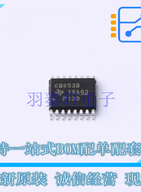 模拟开关/多路复用器 CD4053BPWRG3 TSSOP-16 TI 全新原装正品