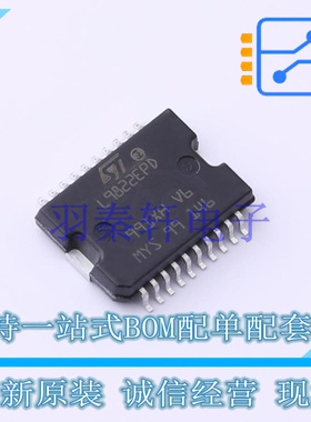 功率电子开关 L9822EPD PowerSO-20 ST 全新原装进口