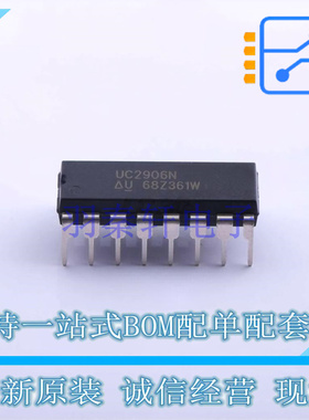 电池管理 UC2906N PDIP-16 TI 全新原装正品