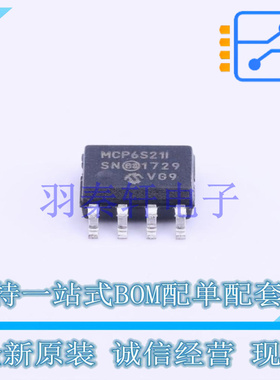 运算放大器 MCP6S21-I/SN SOIC-8 MIC 全新原装进口