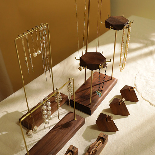胡桃木首饰展示架手串架
