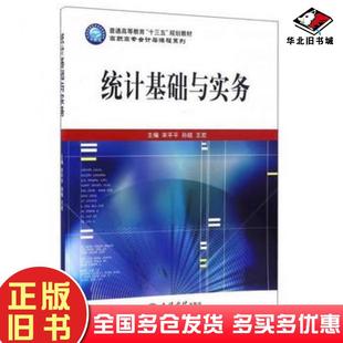 正版旧书统计基础与实务宋平平孙皓王欢立信会计出版社9787542950239