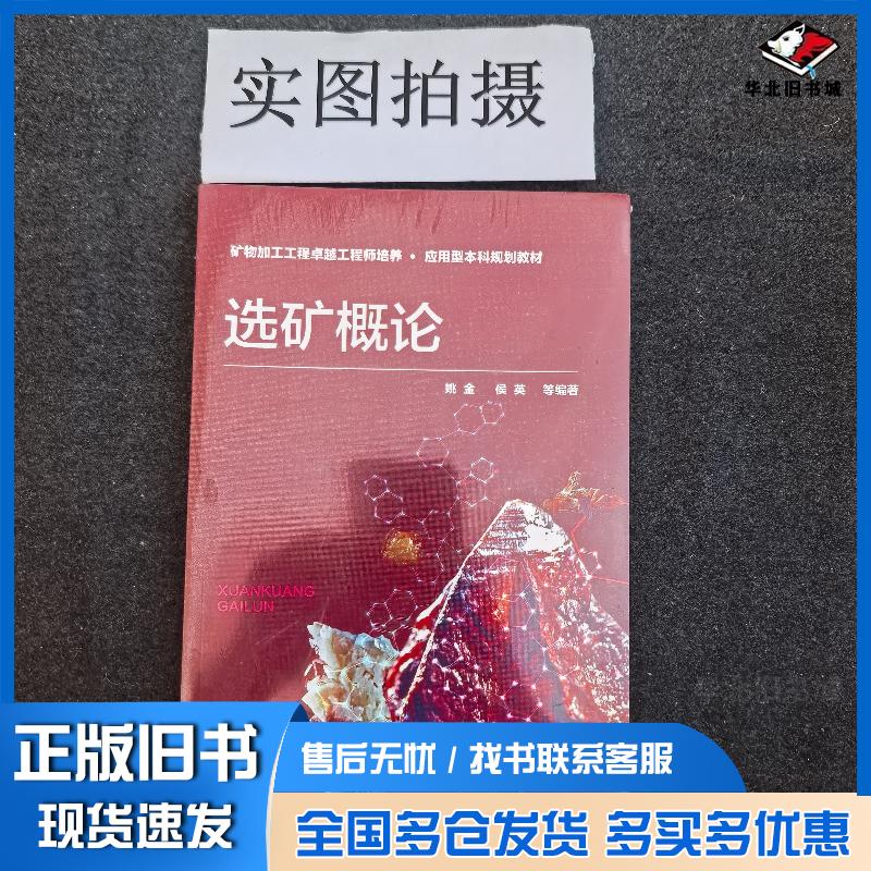 正版旧书选矿概论冶金、地质姚金等姚金等化学工业出版社9787122360328