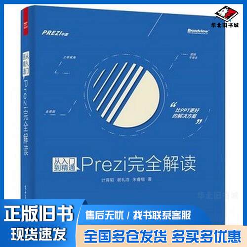 正版旧书从入门到精通Prezi完全解读计育韬著电子工业出版社9787121266386