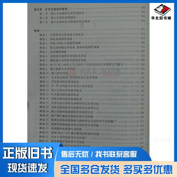 正版旧书矿井瓦斯抽放理论与技术林柏泉，张建国编著中国矿业大学出版社9787810405720