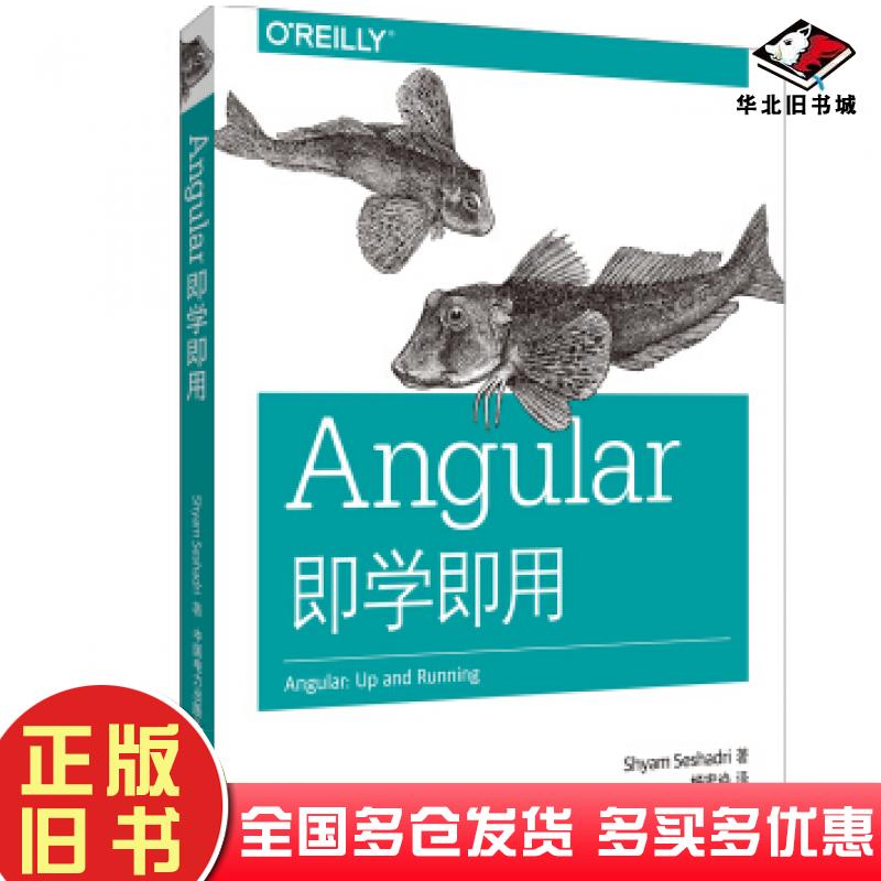 正版旧书Angular即学即用希亚姆夏德瑞中国电力出版社9787519830489
