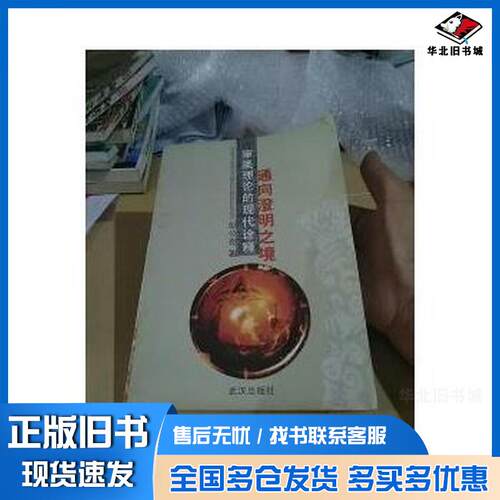 正版旧书通向澄明之境审美理论的现代诠释彭公亮 著武汉出版社9787543026407