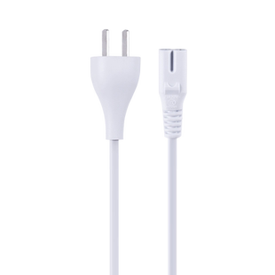 适用于苹果Apple TV电视机顶盒Mac mini路由器AirPort电源适配器线国标美标版插头两孔TV6TV7代4K8字尾电源线