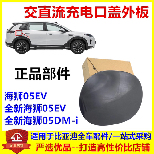 适配比亚迪海狮05ev交直流充电口盖外板dmi 充电口装饰外盖板原厂