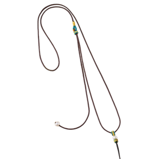 小多宝细项链绳女可挂福牌如意锁吊坠新款纳福小锁包编绳手工编织