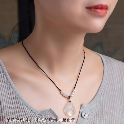 平安扣绳子高档项链绳