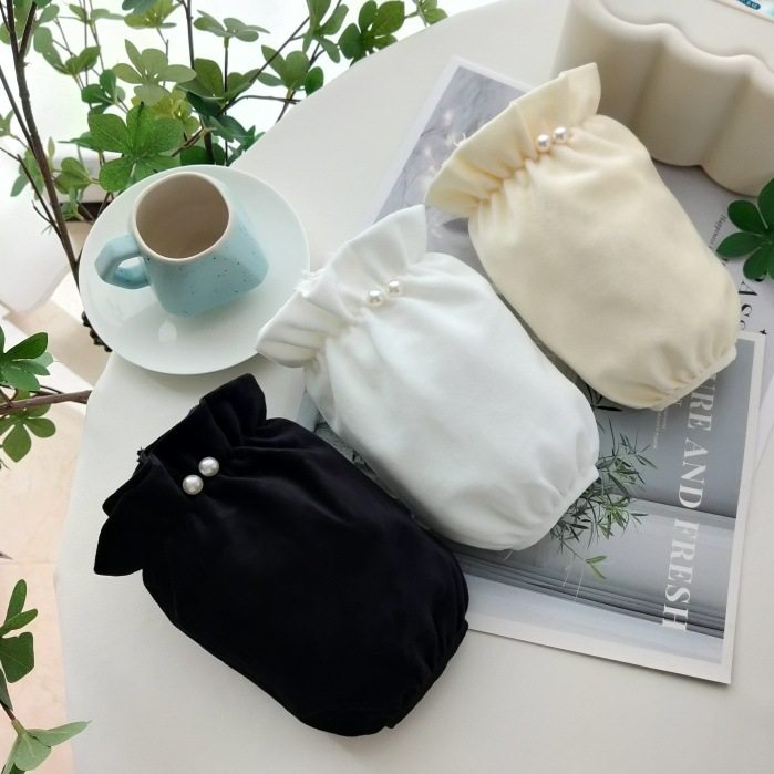 2025新款秋冬女短款袖套防脏羽绒服套袖毛绒保暖办公上班耐脏米杏,家庭/个人清洁工具,围裙套装,淘宝优惠券,粉丝福利购,淘宝优惠卷