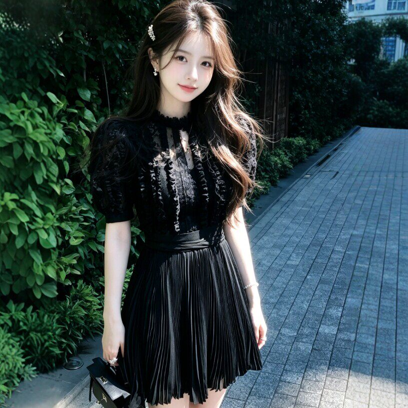 专柜26夏天穿搭今年流行的新款裙子小个子独特超好看收腰显瘦连衣