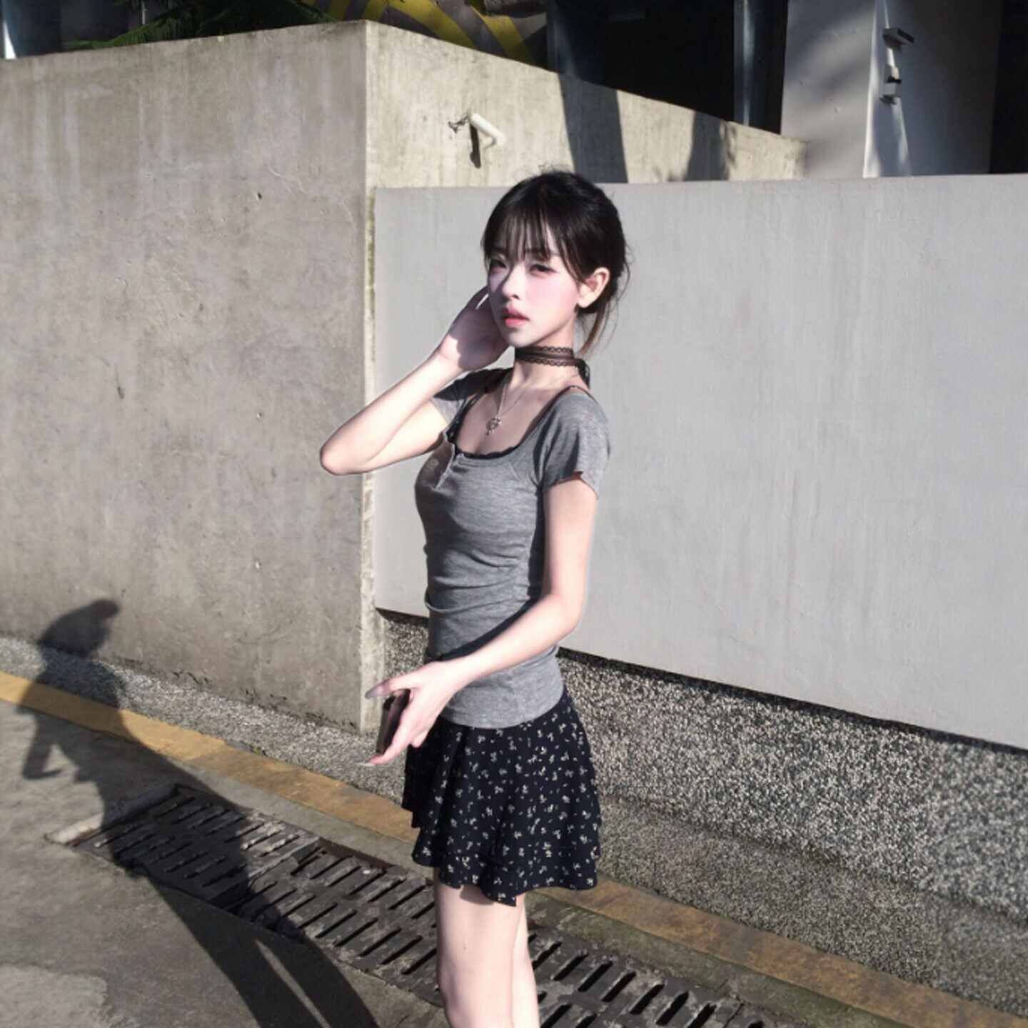 专柜小众独特超好看的上衣吊带连衣裙两件套26夏季氛围感碎花掐腰