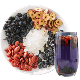 枸杞桑葚茶黑枸杞红枣干养生茶男士熬夜泡水喝女人花果茶秋冬茶包