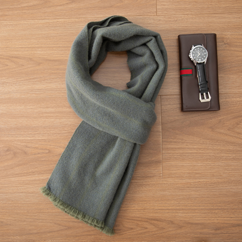 统悦冬季小山羊baby绒纯羊绒围巾