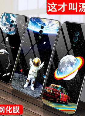 opporeno2手机壳OPPO玻璃Reno2z保护硅胶套opopreno防摔opporeon软边硬壳opoor男女0pp0ooporeno2网红宇航员