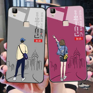 vivo v3max手机壳步步高v3maxa玻璃保护硅胶套v3a防摔卡通v3ma男女款viviv情侣viv0vovov软边硬壳vov网红vovi