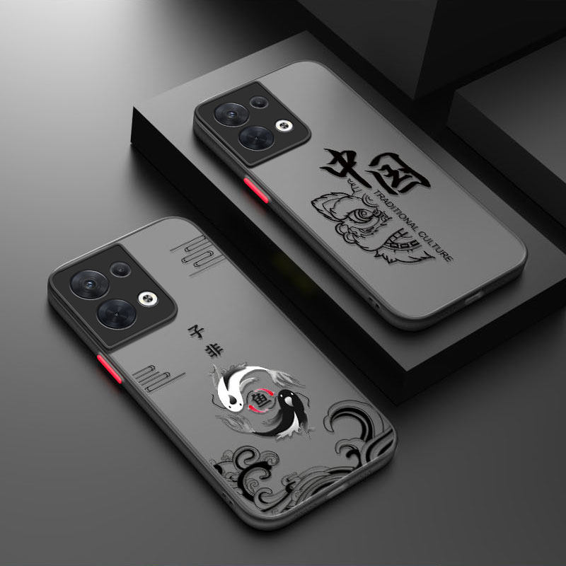 opporeno8硅胶手机壳肤感