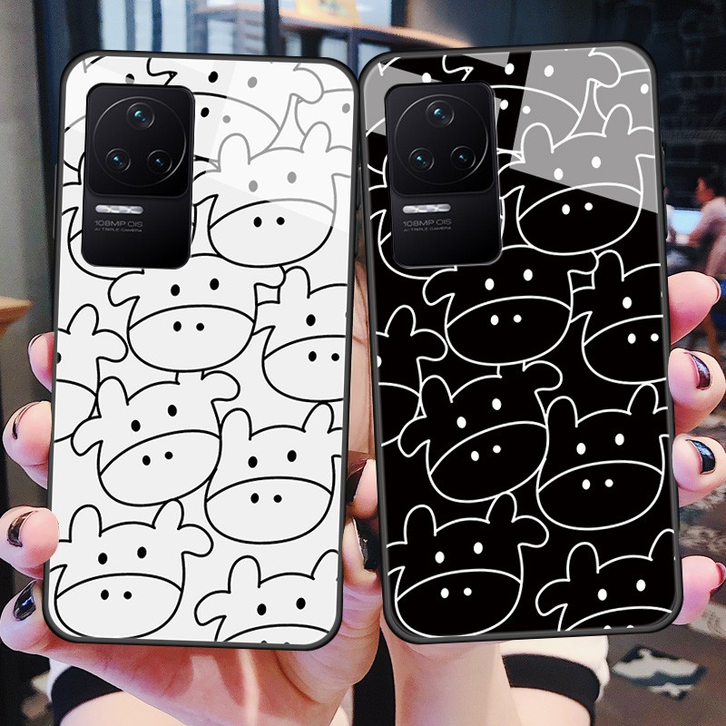 红米/RedmiK40S手机壳5G玻璃个性