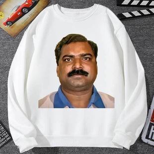 印度阿三表情包卫衣加绒男外套女恶搞沙雕印度三哥头像猎奇抽象