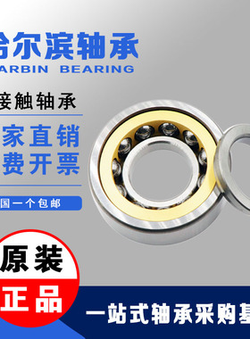 哈尔滨四点角接触轴承QJ 214 215 216 217 218 219 220 221 222 M