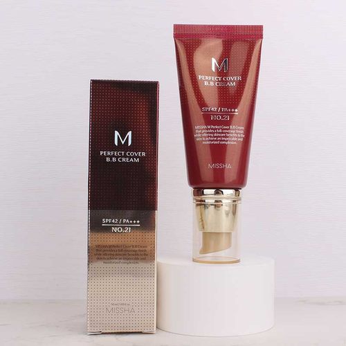 韩国Missha气垫遮瑕防晒