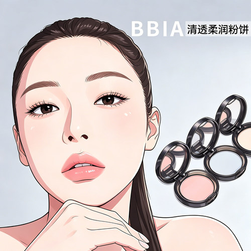 韩国BBIA马卡龙持久控油粉饼
