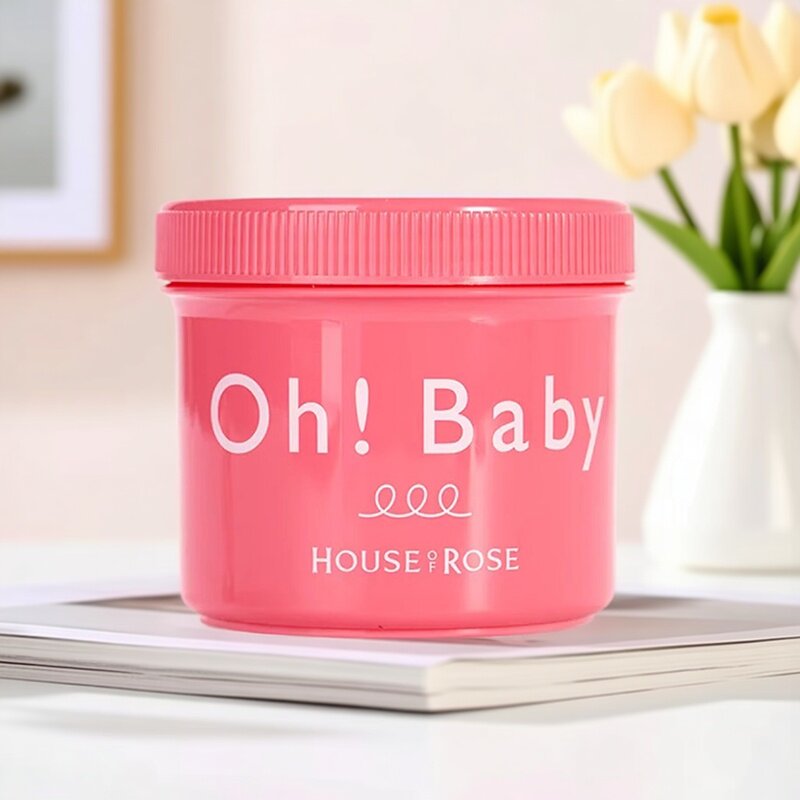 跨境进口House of rose玫瑰屋磨砂膏oh baby经典磨砂570g