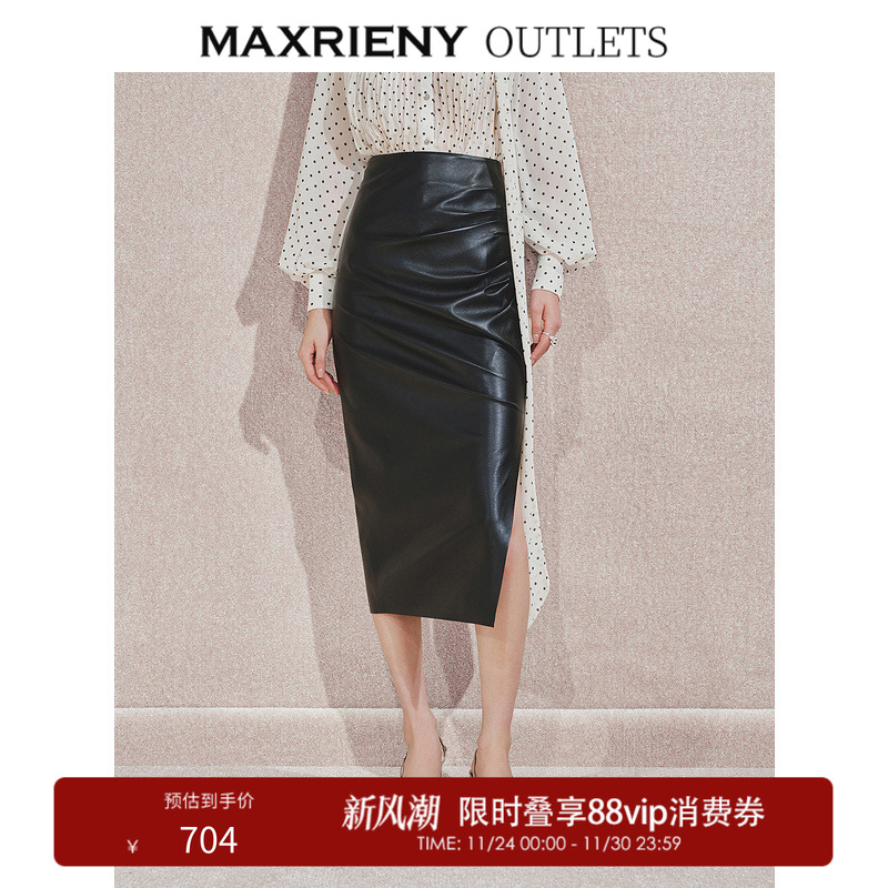 抽褶设计	设计感斜腰头设计	性感侧开衩