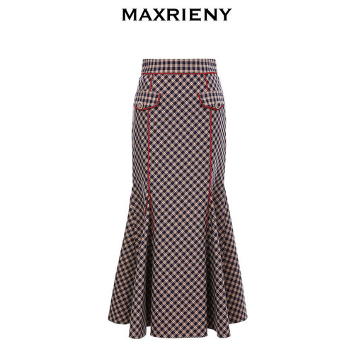 奥莱半身裙子MaxRieny洋气